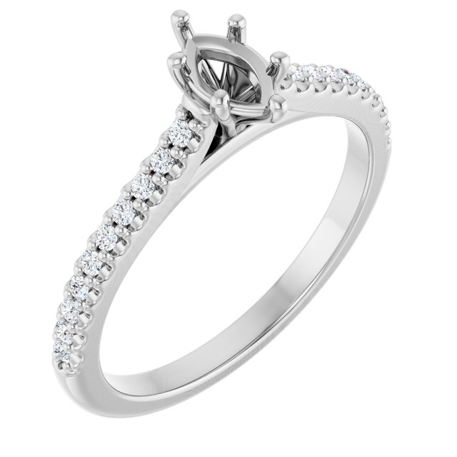 14k White Gold
