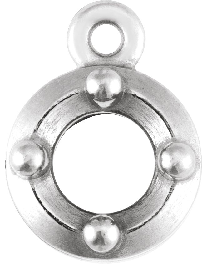 Round 4-Prong Dangle
