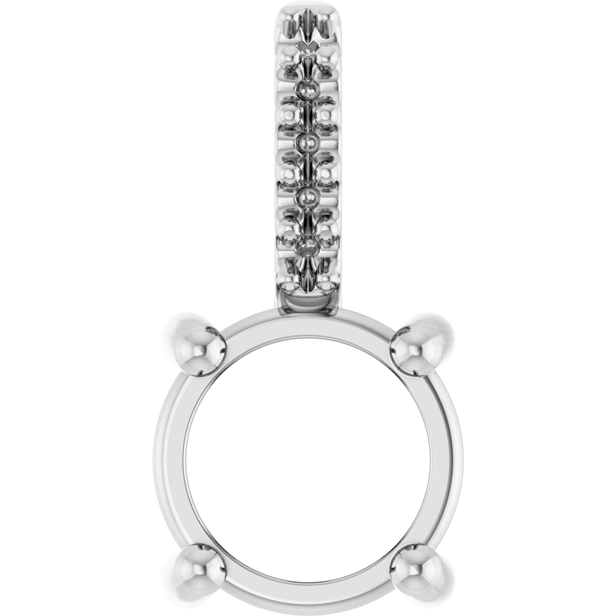 Accented Cabochon Pendant