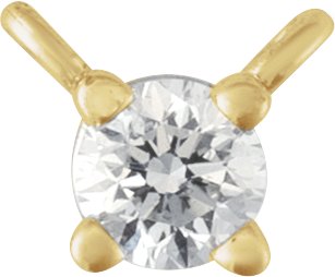 Solitaire Necklace Center