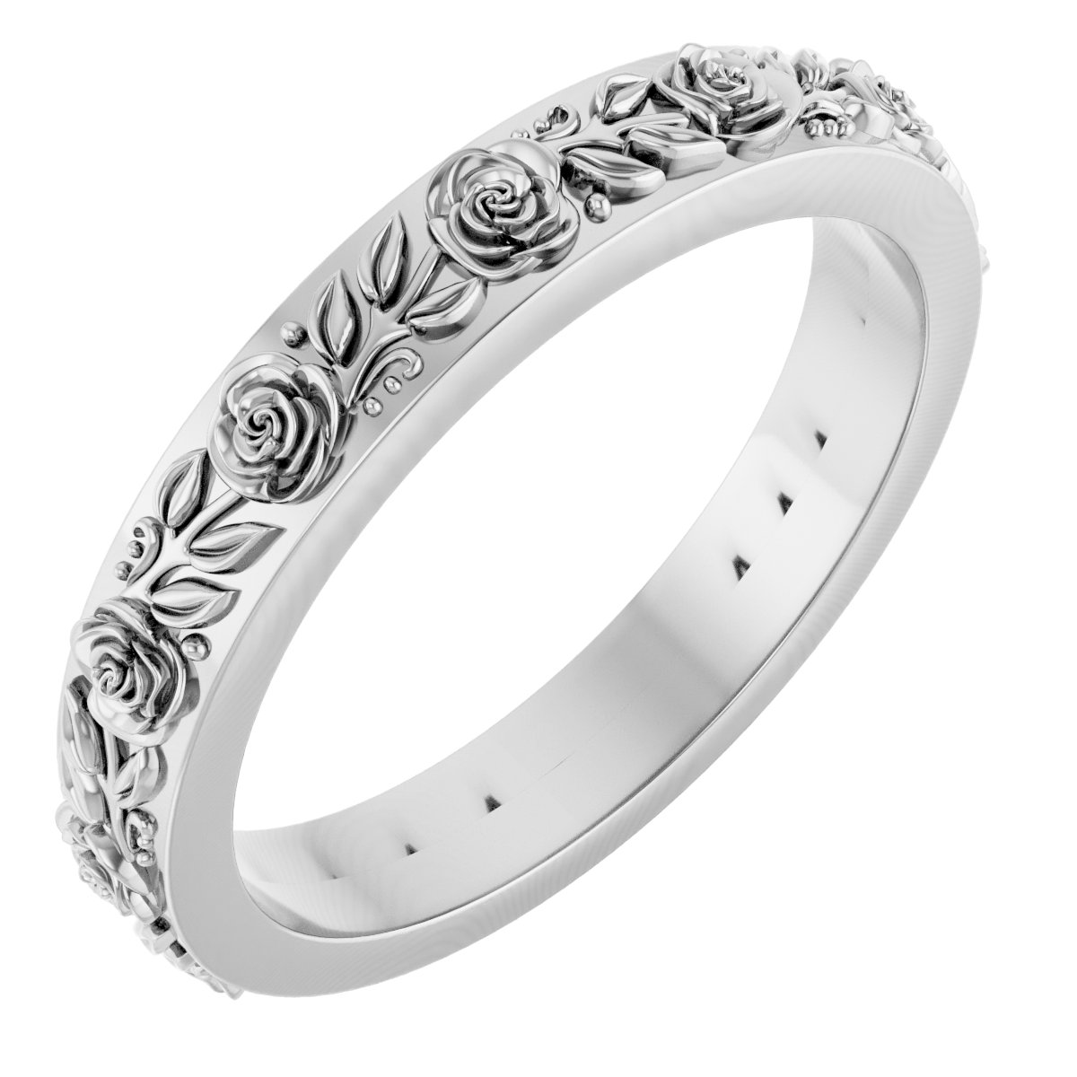 Floral Flat Band