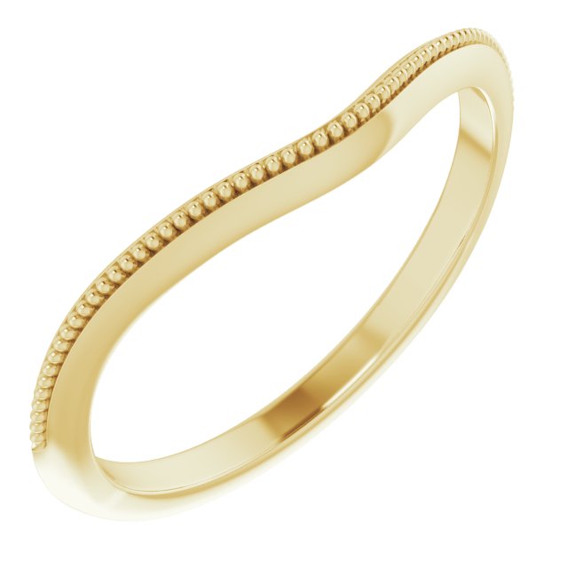 Accented Engagement Ring or Band
