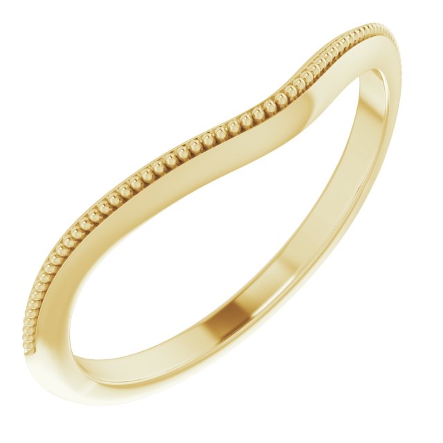 Accented Engagement Ring or Band