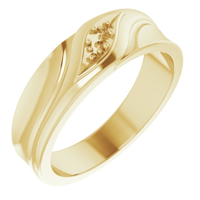 14k Yellow Gold