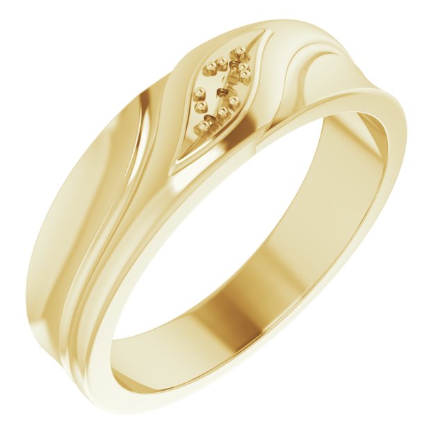 14k Yellow Gold