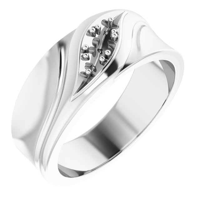 14k White Gold