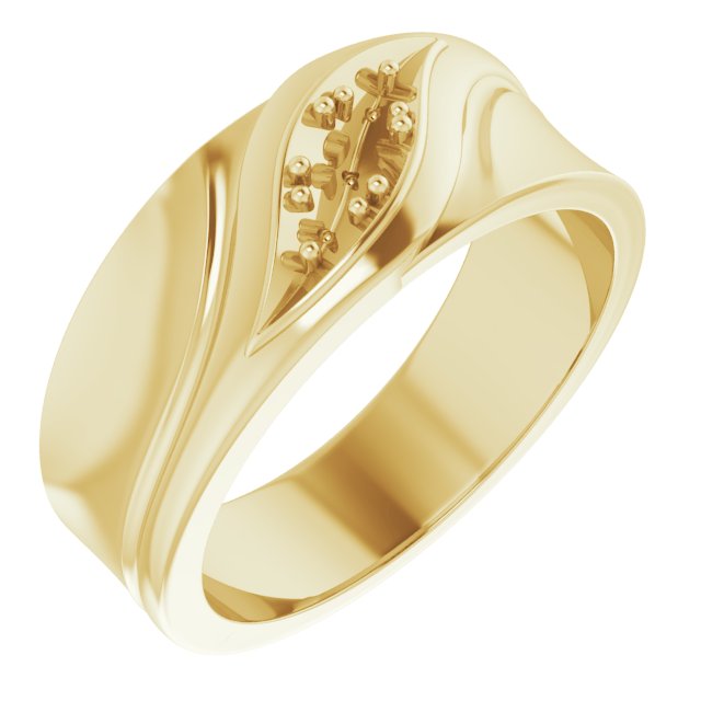 14k Yellow Gold