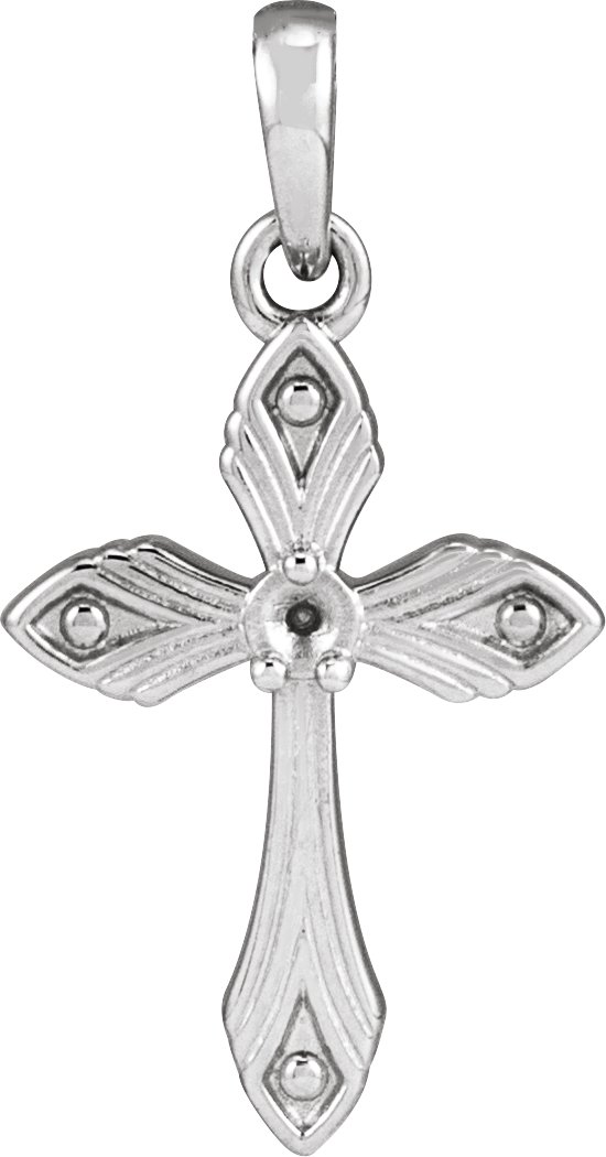 Accented Cross Necklace