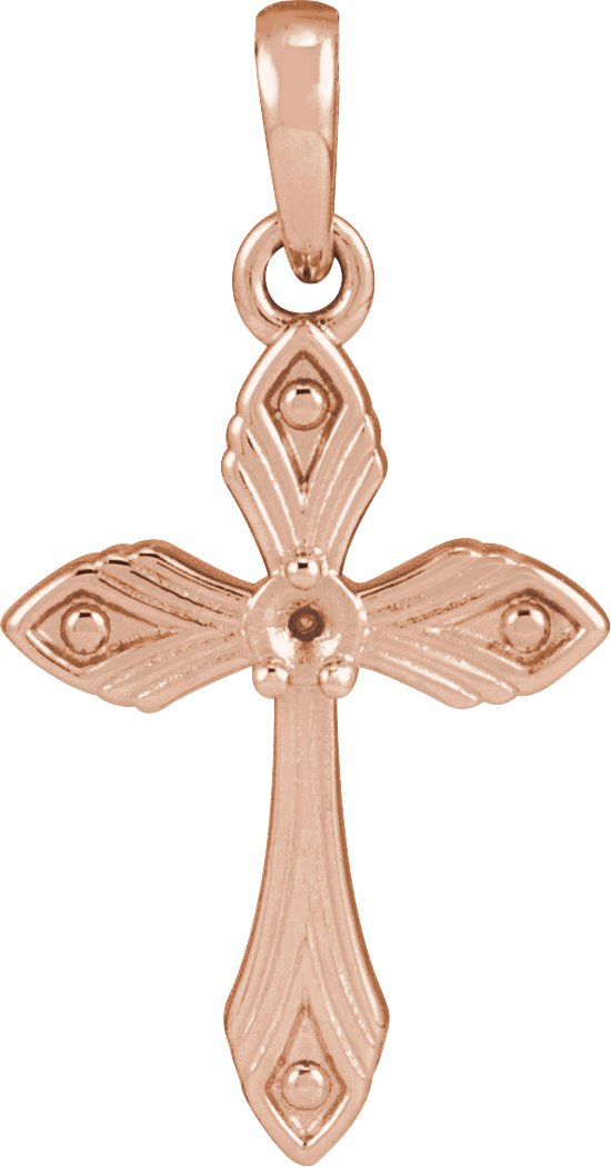 Accented Cross Necklace