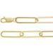 14K Yellow 6.2 mm Paperclip-Style 7