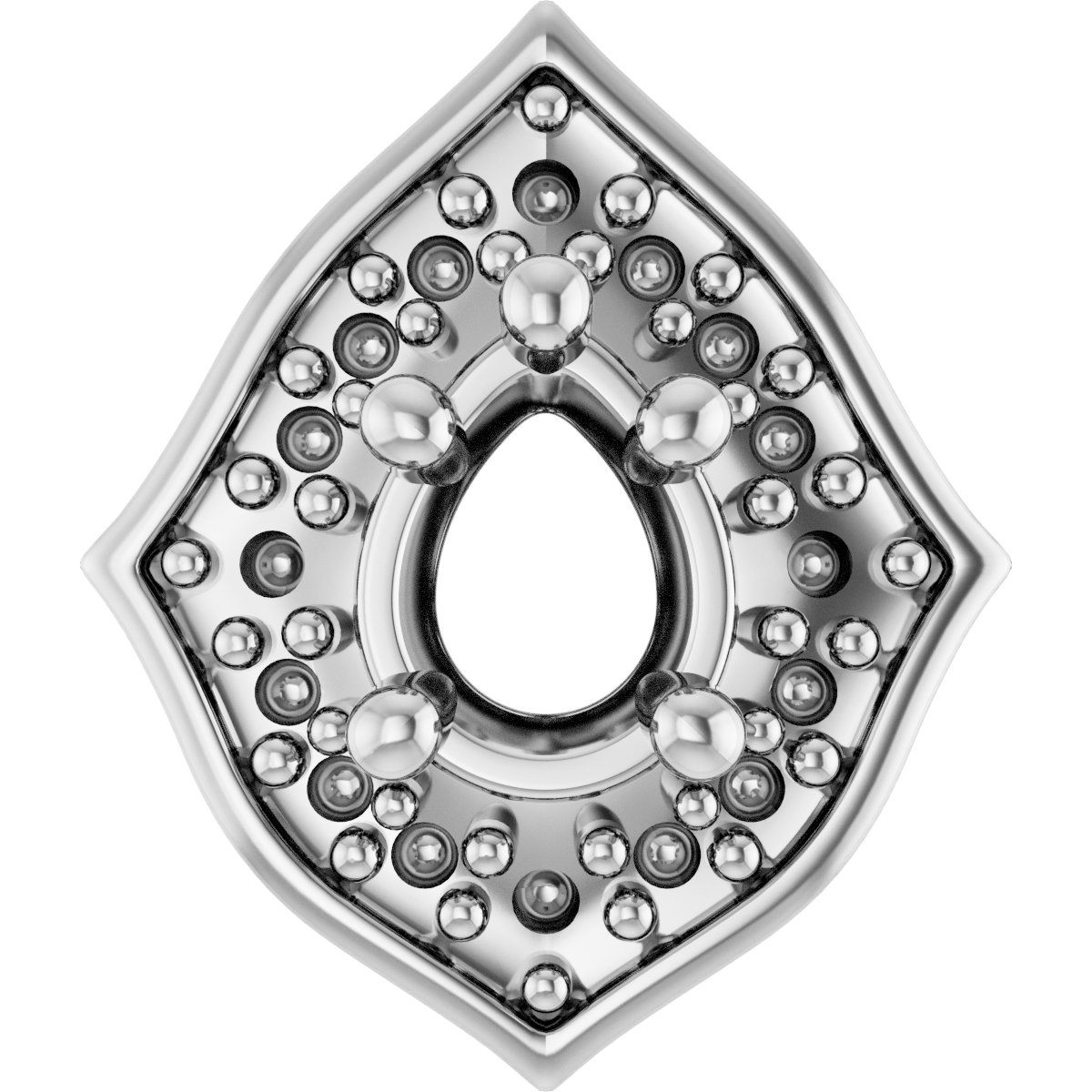 14k White Gold