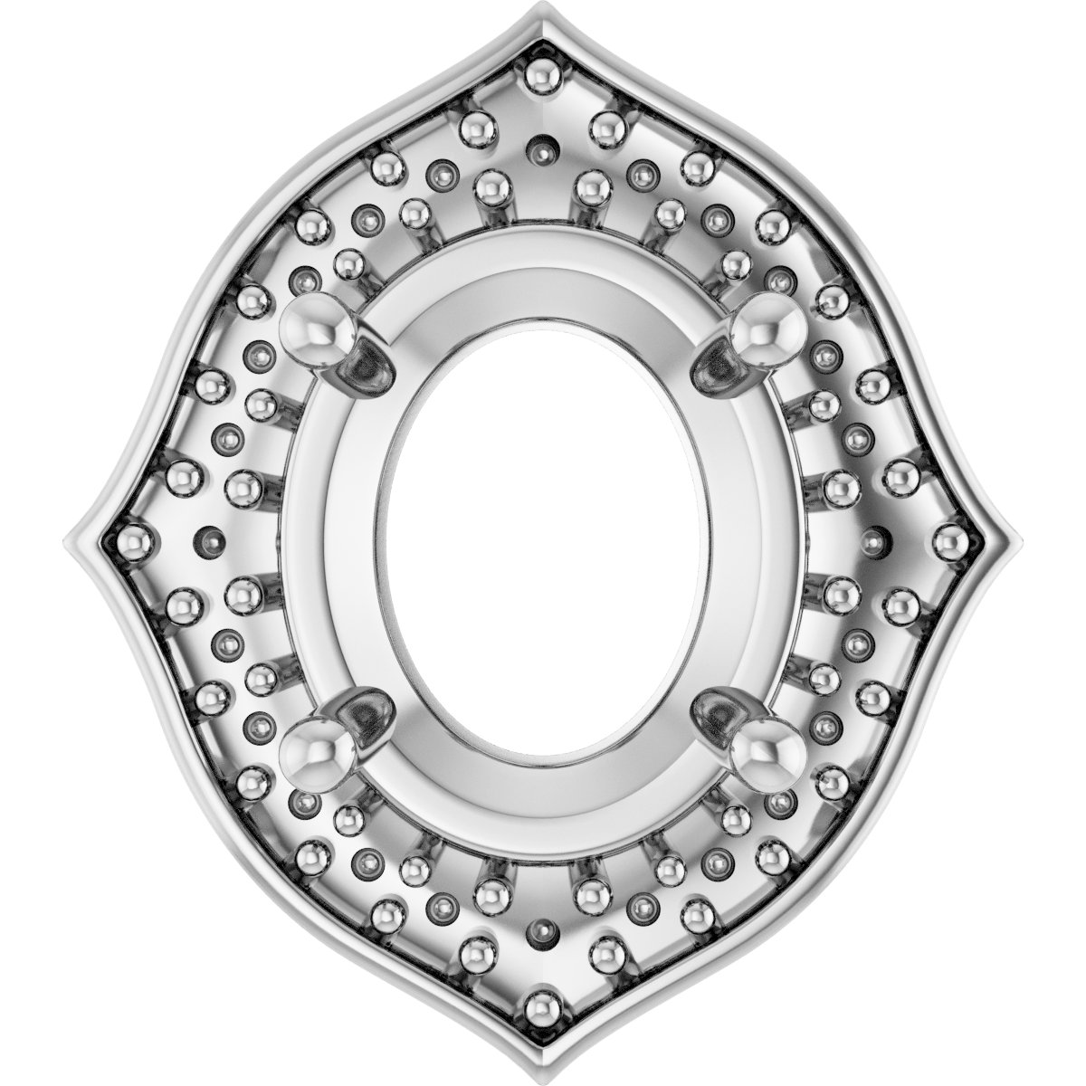 Halo-Style Pendant