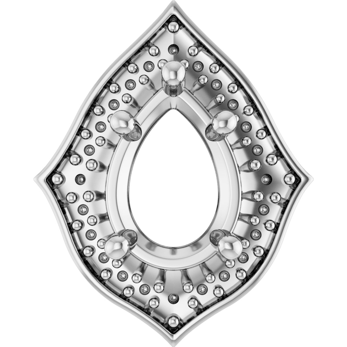 Halo-Style Pendant