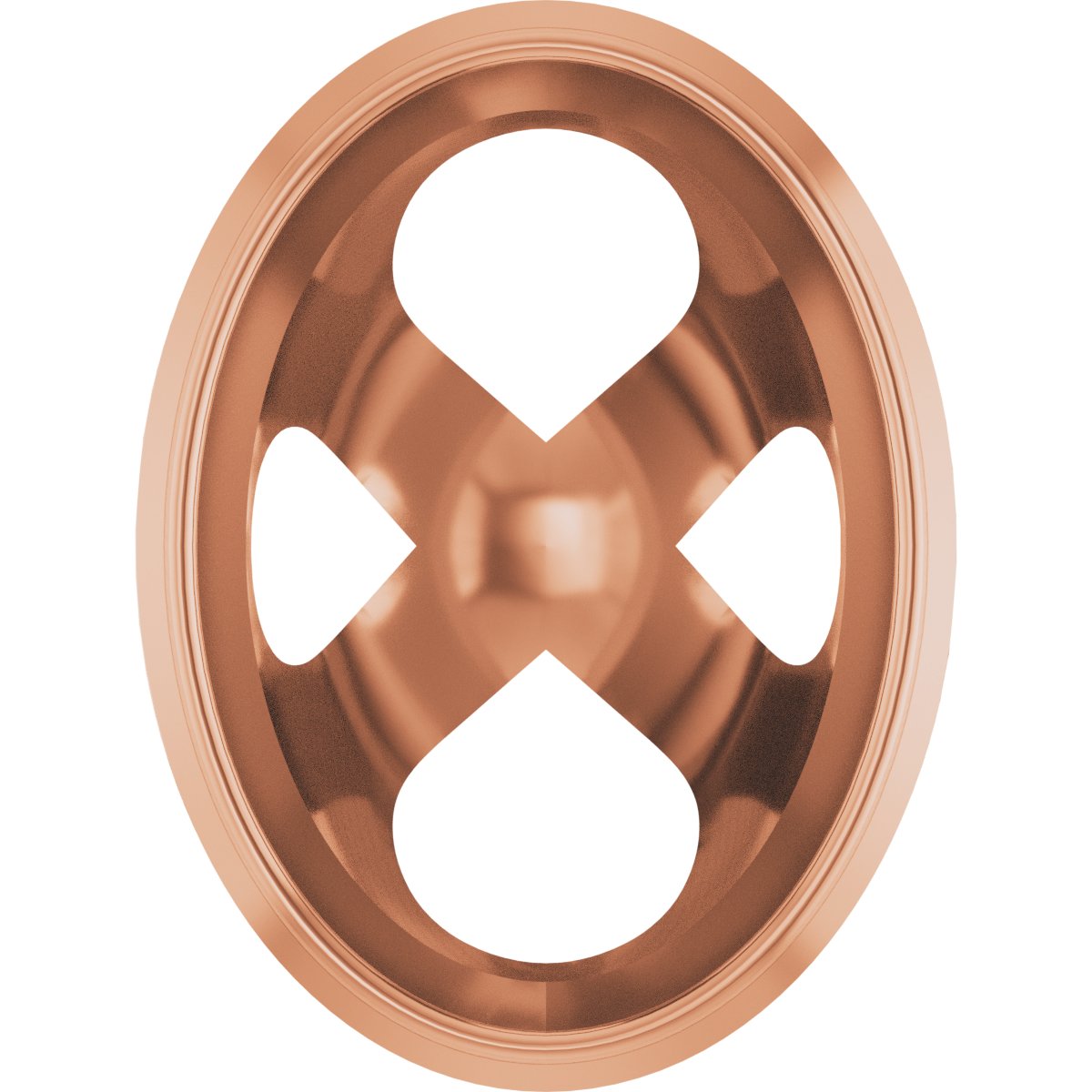 Bezel-Set Low Shank Setting