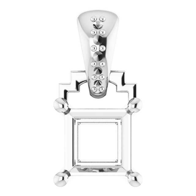Accented Vintage-Inspired Pendant