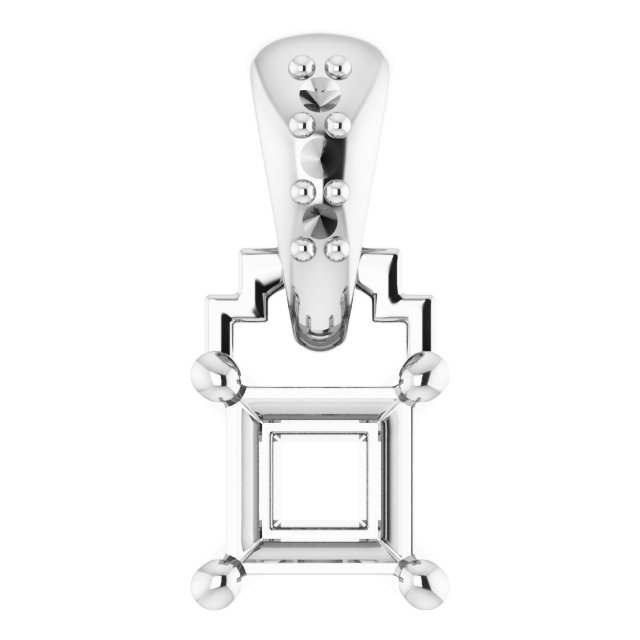 Accented Vintage-Inspired Pendant