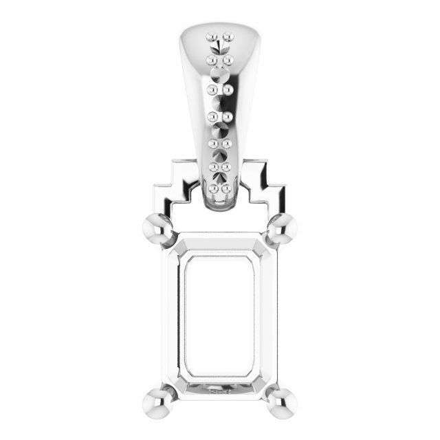 Accented Vintage-Inspired Pendant