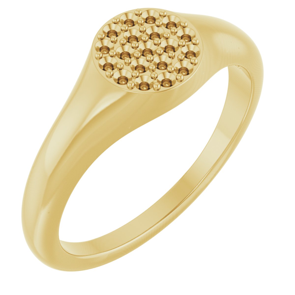 Cluster Signet Ring
