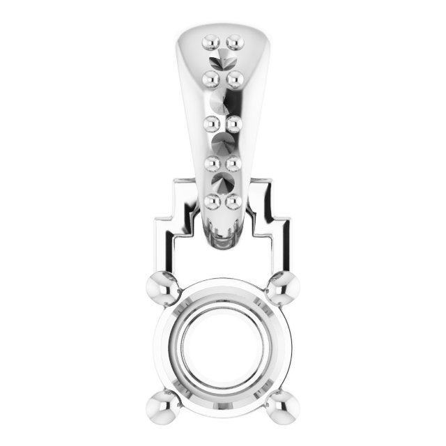 Accented Vintage-Inspired Pendant