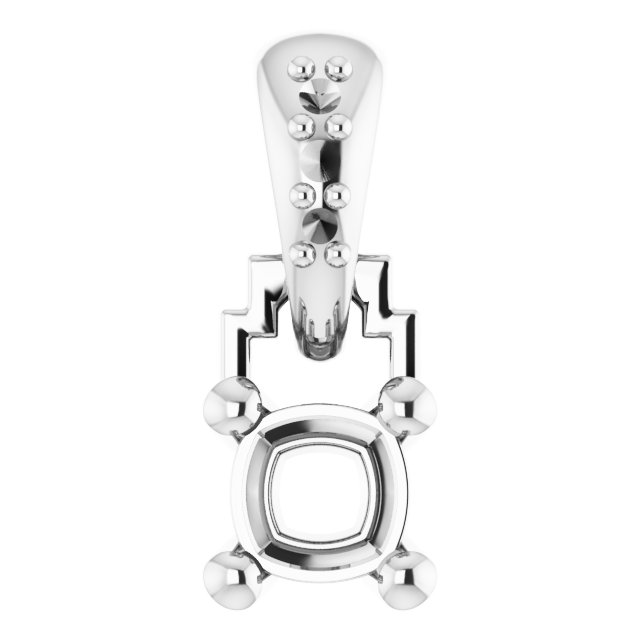 Accented Vintage-Inspired Pendant