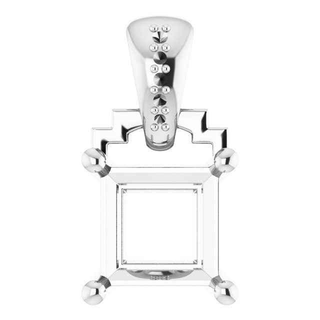 Accented Vintage-Inspired Pendant