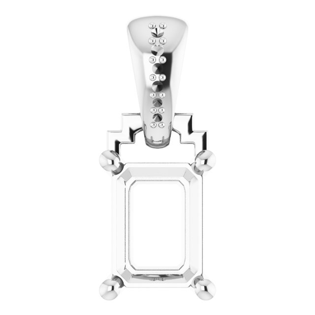 Accented Vintage-Inspired Pendant