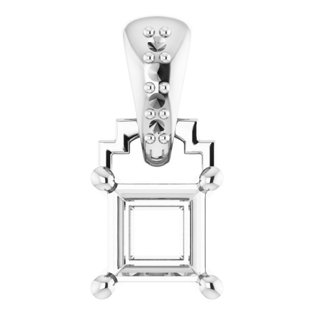 Accented Vintage-Inspired Pendant