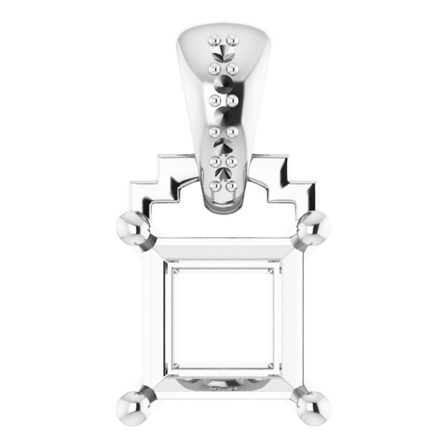 Accented Vintage-Inspired Pendant