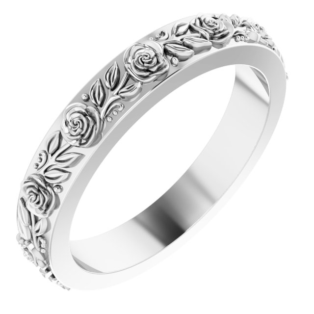 Floral Flat Band