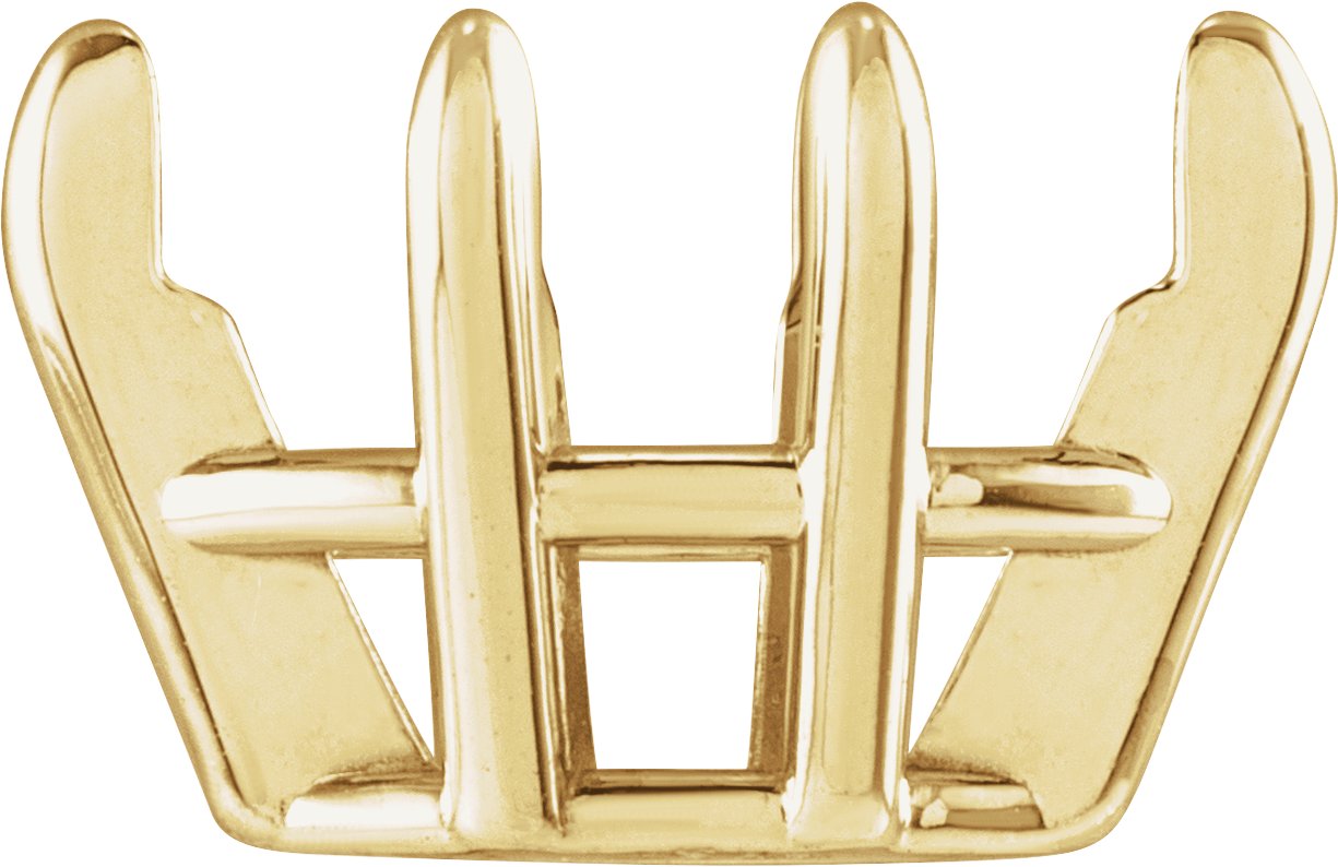 Pre-Notched Claw-Prong Basket Setting