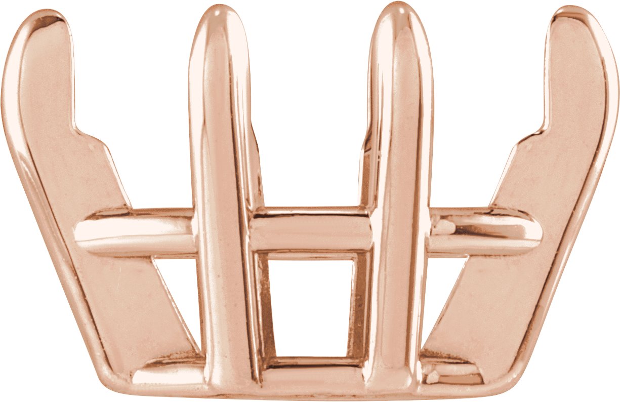 Pre-Notched Claw-Prong Basket Setting