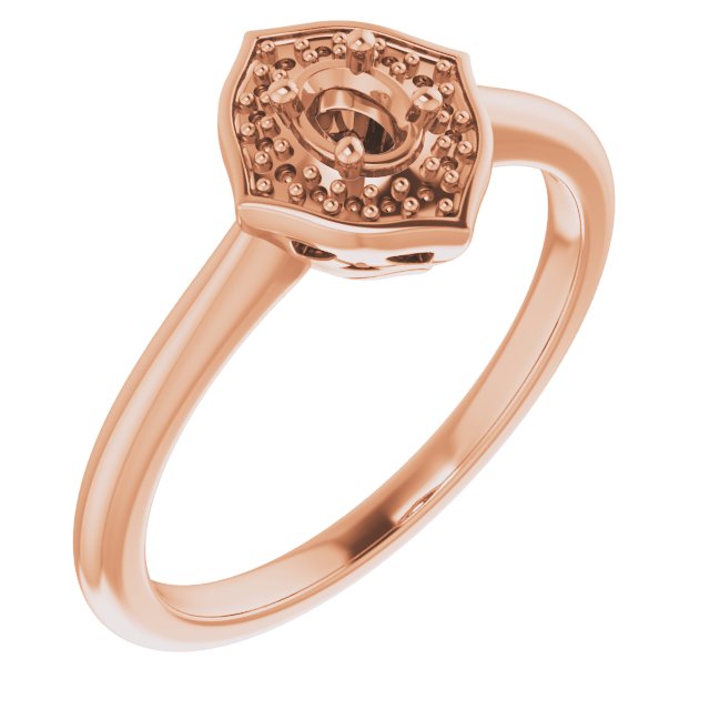 Vintage-Inspired Halo-Style Ring