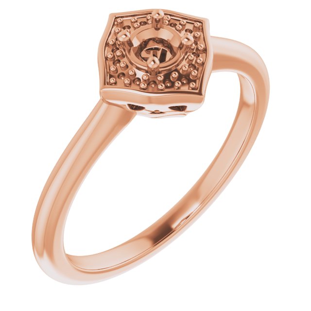 Vintage-Inspired Halo-Style Ring
