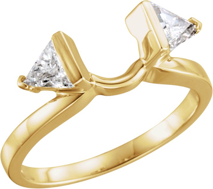 3/8 CTW Natural Diamond Wrap-Style Ring Enhancer – 14K Yellow Gold