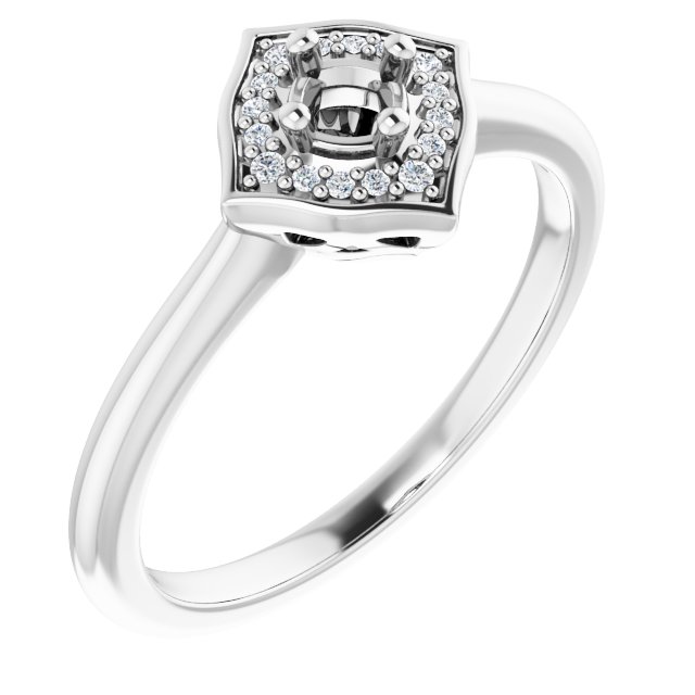 14k White Gold