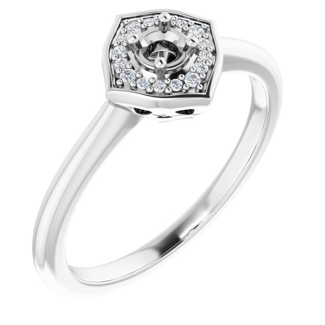 14k White Gold