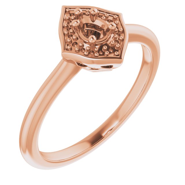 Vintage-Inspired Halo-Style Ring