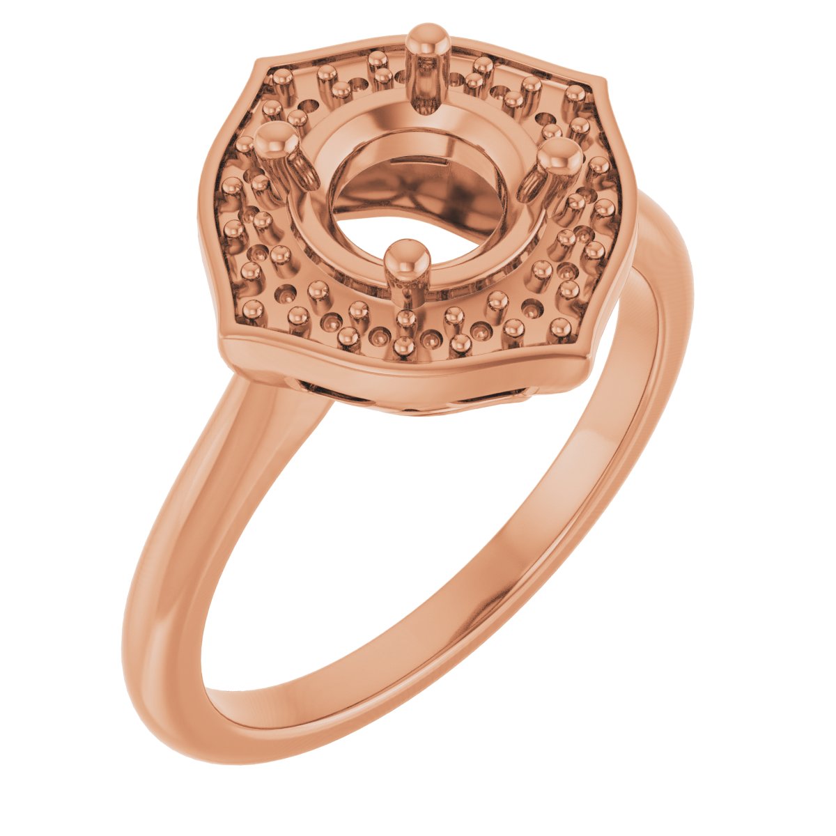Vintage-Inspired Halo-Style Ring