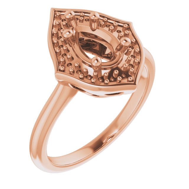 Vintage-Inspired Halo-Style Ring