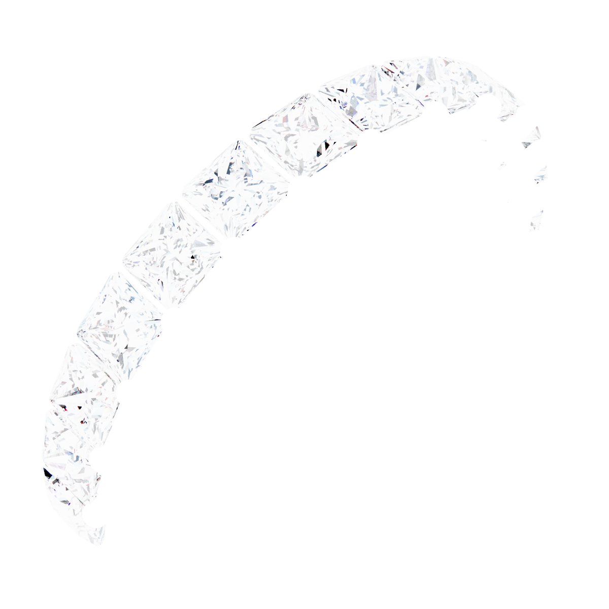 14K White 2 CTW Lab-Grown Diamond Anniversary Band