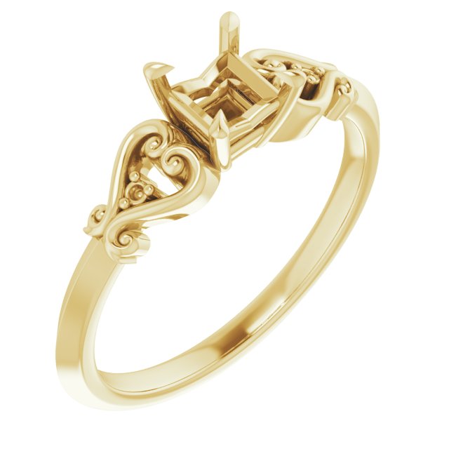 14k Yellow Gold