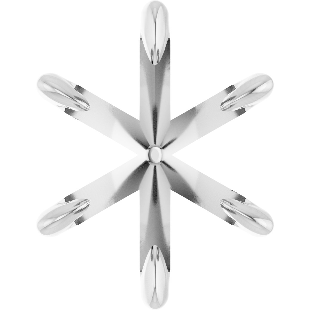 Pre-Notched Claw-Prong Shank Setting