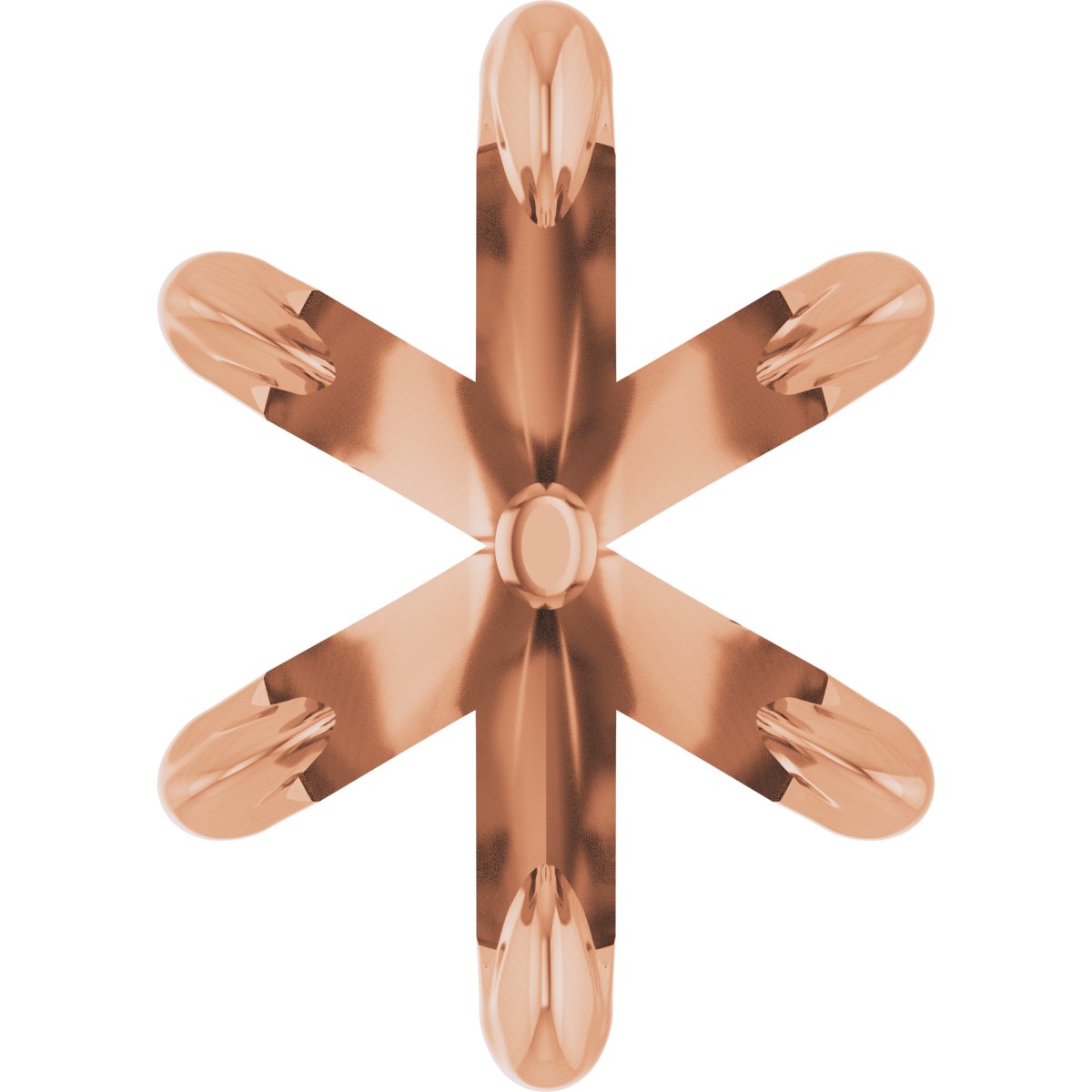 Pre-Notched Claw-Prong Shank Setting