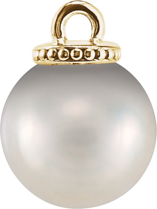 Granulated Pearl Dangle