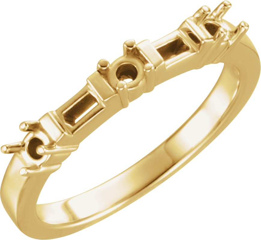 Accented Anniversary Band