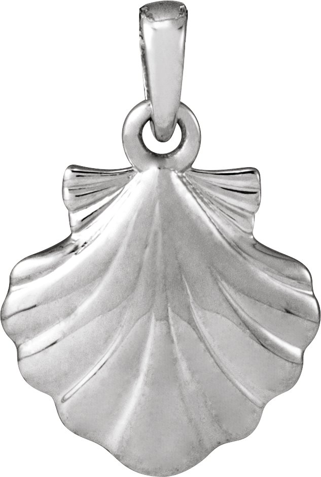 Sterling Silver Shell Pendant