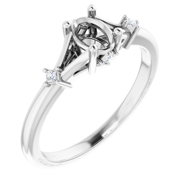 14k White Gold