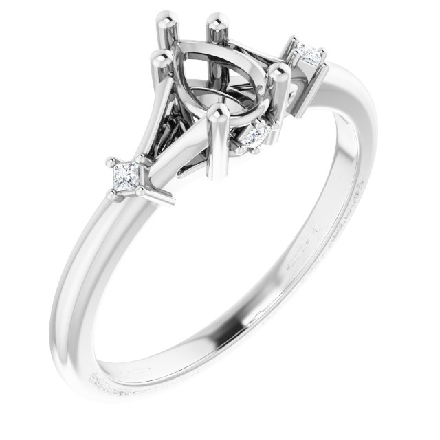 14k White Gold