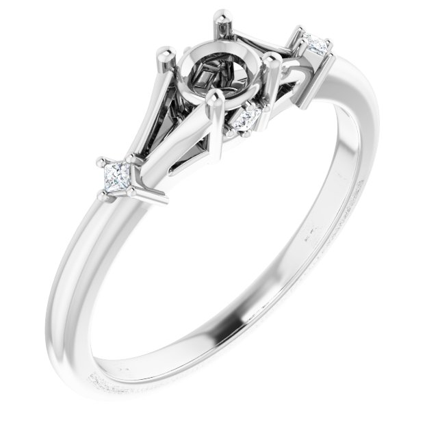 14k White Gold
