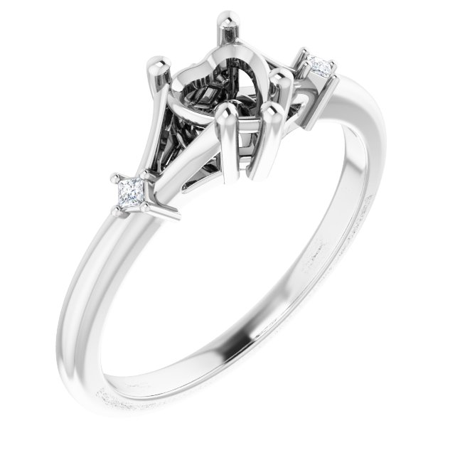 14k White Gold